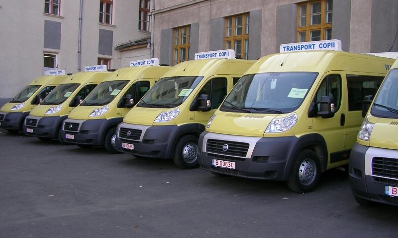 Microbuze noi pentru elevii tulceni