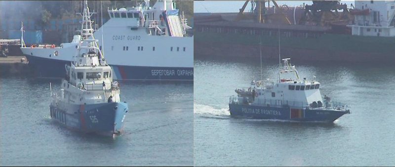 Aplicaţii demonstrative ale Gărzii de Coastă de Ziua Marinei
