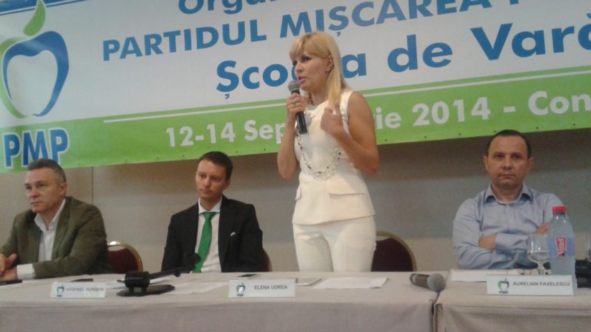 Elena Udrea, critici la adresa lui Vasile Blaga
