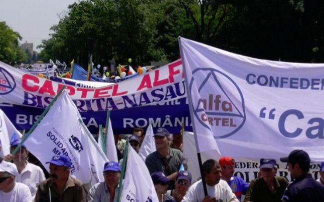 (AUDIO) Sindicaliştii de la Cartel Alfa ies în stradă