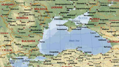 O navă cu fier vechi s-a scufundat în Marea Neagră