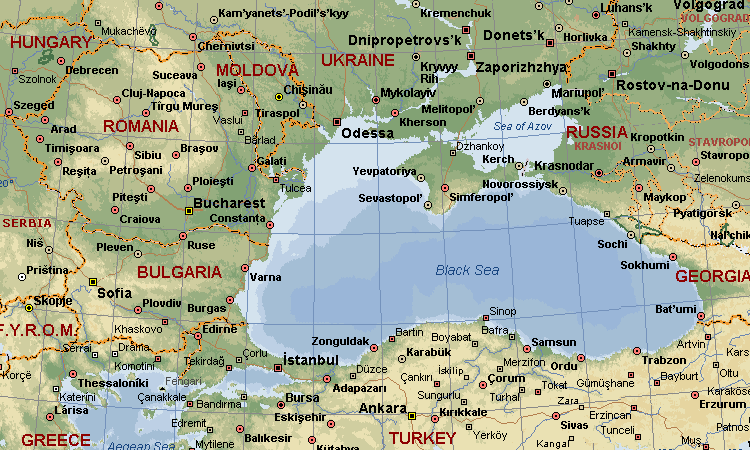 O navă cu fier vechi s-a scufundat în Marea Neagră