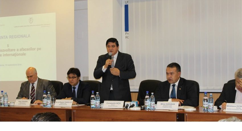 (AUDIO) Ministrul Economiei s-a întâlnit cu afaceriștii constănțeni