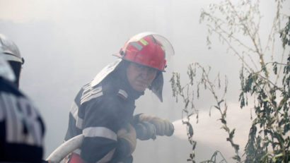 Incendiu la un cămin din zona Pescărie