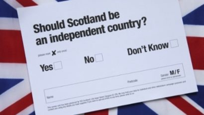 Premierul britanic le-a cerut scoţienilor să nu voteze pentru independenţă