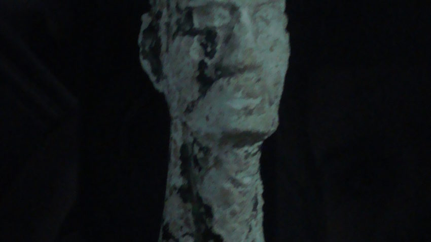 Statuetă misterioasă la Hârșova