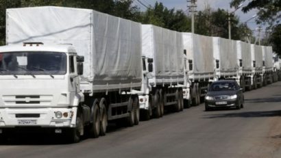 Un convoi german cu ajutoare se îndreaptă spre Ucraina