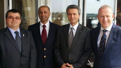 Delegaţie engleză în vizită la Tulcea