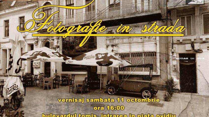 Fotografia și mașinile de epocă se întâlnesc în centrul vechi al Constanței