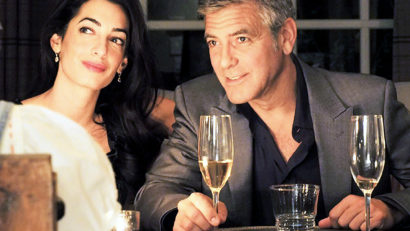 George Clooney a donat banii de pe fotografiile de nuntă
