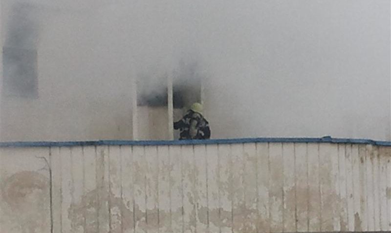 Incendiu! Panică într-un bloc situat pe strada Gării din Tulcea