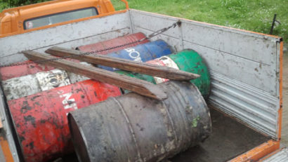 3 constănţeni prinşi cu 2 tone de motorină furată