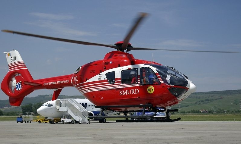 Accident de muncă pe Şantierul naval Midia. Un muncitor a luat foc şi a fost adus la urgenţe cu elicopterul SMURD!