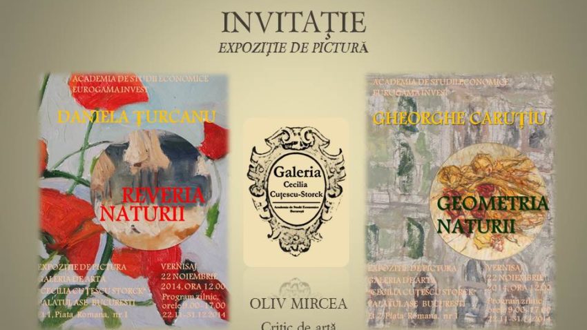 “Reveria Naturii- Geometria Naturii” în expoziție