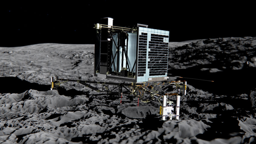 Modulul Philae a început operațiunea de forare la suprafața cometei 67/P