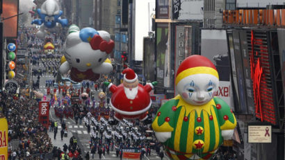 Arestări la parada de Thanksgiving din New York