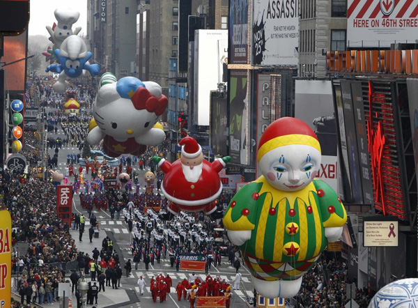 Arestări la parada de Thanksgiving din New York