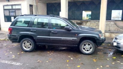 Jeep Grand Cherokee furat din Spania, descoperit la Negru Vodă