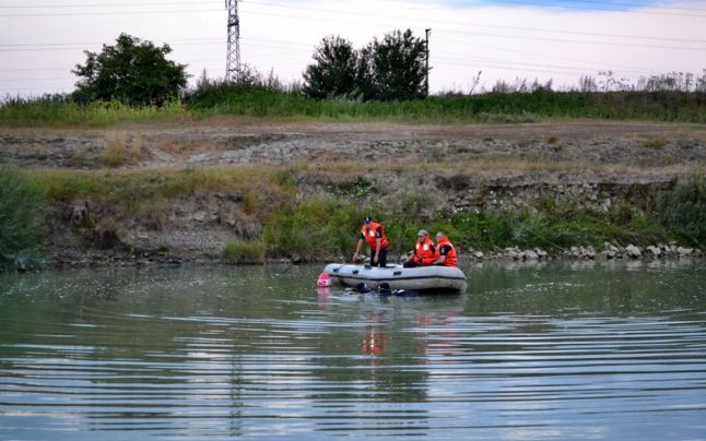 Un pescar înecat la Murighiol