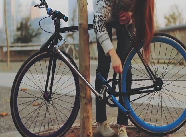 VIDEO: Bicicleta care nu poate fi furată