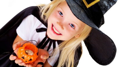 Copiii din centrele de plasament sărbătoresc Haloween-ul