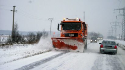 Drumurile naţionale din Dobrogea, fără contracte de deszăpezire