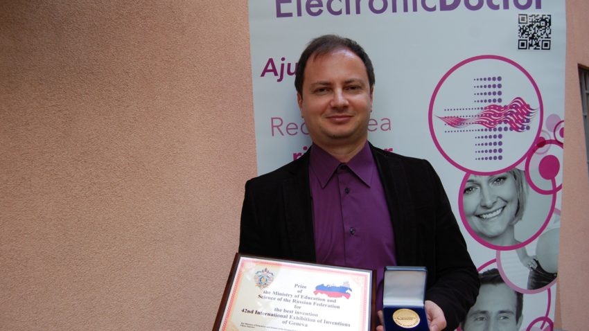 Aur pentru „Doctorul Electronic” românesc, la concursul INternaţional Eureka