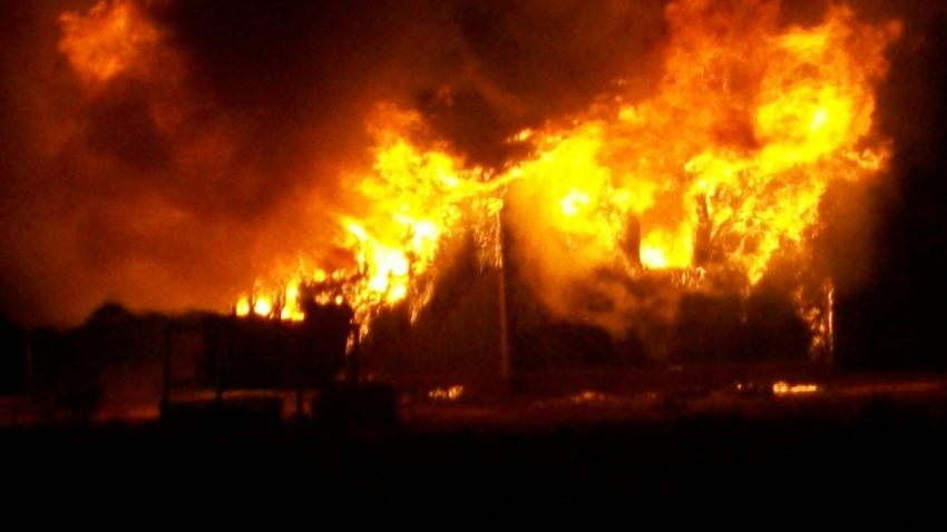 Incendiu la o casă din comuna Nalbant, judeţul Tulcea