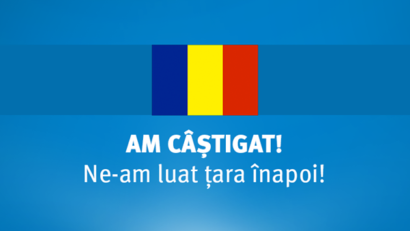 Klaus Iohannis, pe Facebook: Am câştigat! Ne-am luat ţara înapoi