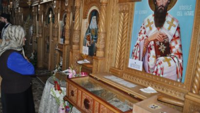 Moaştele Sfântului Ierarh Varlaam, la biserica Sf. Dumitru din Medgidia