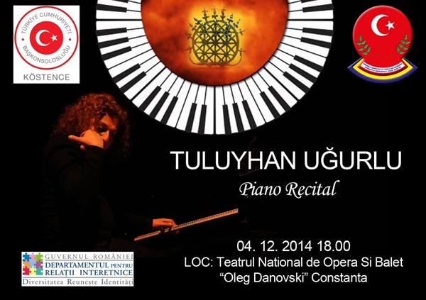 Un celebru pianist turc concertează astăzi la Constanţa, intrare liberă