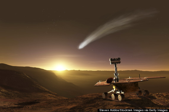 (VIDEO) Cometa Siding Spring a schimbat atmosfera de pe Marte