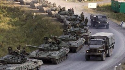Kiev: tancuri ruseşti au intrat pe teritoriul Ucrainei