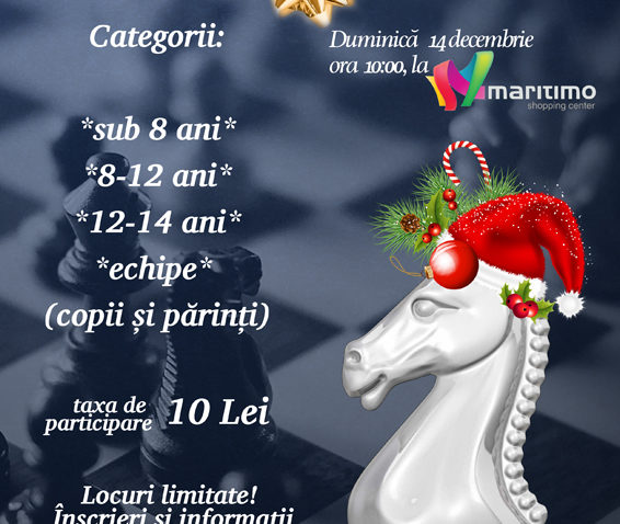Moș Crăciun vine cu regina și calul