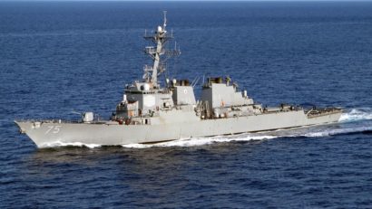 Distrugătorul USS Donald Cook soseşte în Marea Neagră
