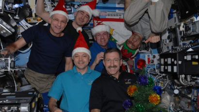VIDEO: Cum sărbătoresc Crăciunul astronauţii de pe Staţia Spaţială Internaţională