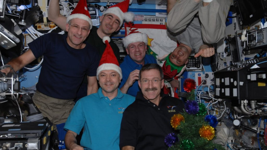 VIDEO: Cum sărbătoresc Crăciunul astronauţii de pe Staţia Spaţială Internaţională