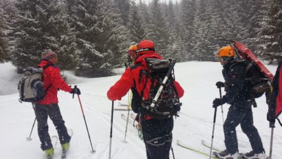 (UPDATE) Turiştii blocaţi în Masivul Bucegi au fost salvaţi