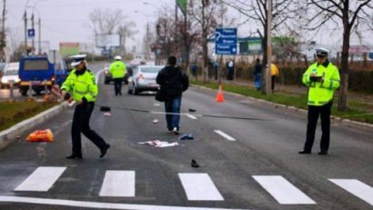 Opt constănţeni, loviţi ieri de maşini pe trecerile de pietoni
