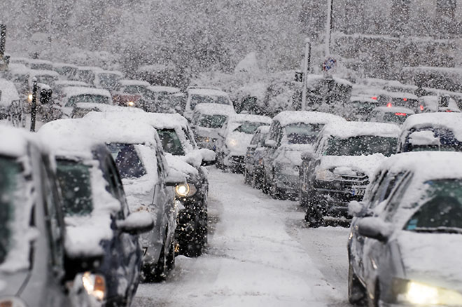 Trafic îngreunat pe DN1, între Bucureşti şi Braşov