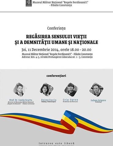 Eveniment la Muzeul Militar Naţional “Regele Ferdinand I” – Filiala Constanţa
