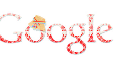 Google sărbătoreşte Ziua Naţională a României