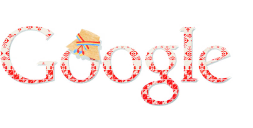 Google sărbătoreşte Ziua Naţională a României