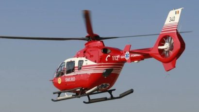 Update – CONSTANȚA: Misiune cu elicopterul SMURD pentru salvarea unui bărbat căzut în canal