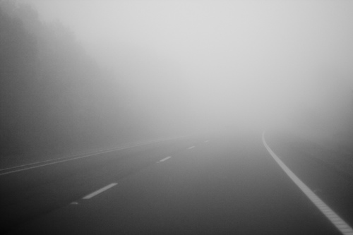 Vizibilitate sub 10 m pe DN22 C Hârșova – Tulcea