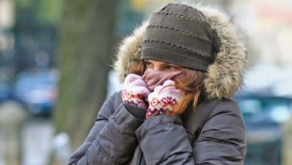 Vremea începe să se răcească de Crăciun