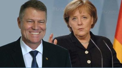 Klaus Iohannis se va întâlni cu Angela Merkel la Berlin