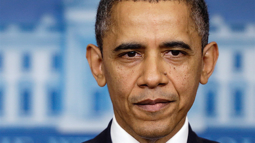 Barack Obama, la spital