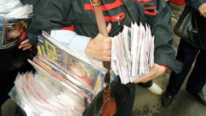 Poştaşii încep astăzi distribuirea pensiilor