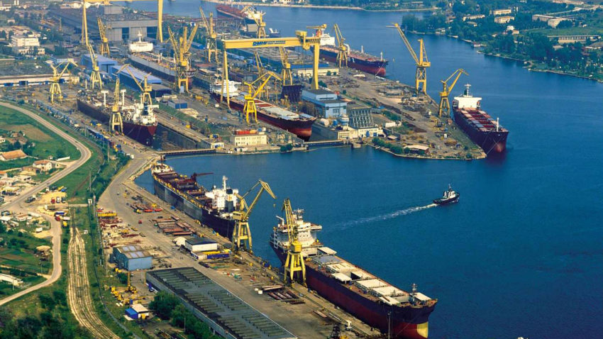 Accident rutier pe şoseaua de acces în Şantierul Naval Mangalia